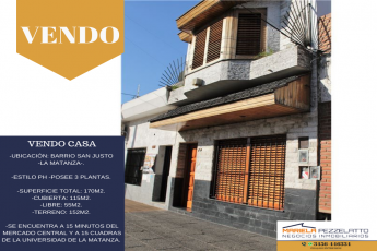 3 Bedrooms Bedrooms, ,Casa,En Venta,1174